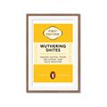 Picture of Wuthering Shites Typography Poster _GroupedProduct_Rectangle_Portrait_Framed_Matted_