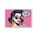 Picture of Too Cool To Care _GroupedProduct_Rectangle_Landscape_Framed_Matted_