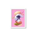 Picture of kanagawa burger _GroupedProduct_Rectangle_Portrait_Framed_Matted_