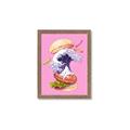 Picture of kanagawa burger _GroupedProduct_Rectangle_Portrait_Framed_Matted_