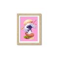 Picture of kanagawa burger _GroupedProduct_Rectangle_Portrait_Framed_Matted_