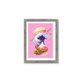 Picture of kanagawa burger _GroupedProduct_Rectangle_Portrait_Framed_Matted_
