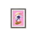 Picture of kanagawa burger _GroupedProduct_Rectangle_Portrait_Framed_Matted_