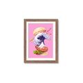 Picture of kanagawa burger _GroupedProduct_Rectangle_Portrait_Framed_Matted_