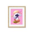 Picture of kanagawa burger _GroupedProduct_Rectangle_Portrait_Framed_Matted_
