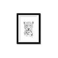 Picture of Lovely leopard _GroupedProduct_Rectangle_Portrait_Framed_Matted_