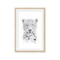 Picture of Lovely leopard _GroupedProduct_Rectangle_Portrait_Framed_Matted_