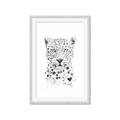 Picture of Lovely leopard _GroupedProduct_Rectangle_Portrait_Framed_Matted_