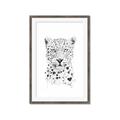Picture of Lovely leopard _GroupedProduct_Rectangle_Portrait_Framed_Matted_