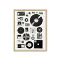 Picture of Retro Data _GroupedProduct_Rectangle_Portrait_Framed_Matted_