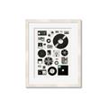 Picture of Retro Data _GroupedProduct_Rectangle_Portrait_Framed_Matted_