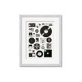 Picture of Retro Data _GroupedProduct_Rectangle_Portrait_Framed_Matted_