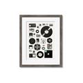 Picture of Retro Data _GroupedProduct_Rectangle_Portrait_Framed_Matted_