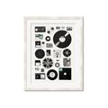 Picture of Retro Data _GroupedProduct_Rectangle_Portrait_Framed_Matted_