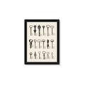Picture of Vintage Style USB Keys _GroupedProduct_Rectangle_Portrait_Framed_Matted_