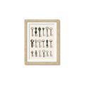 Picture of Vintage Style USB Keys _GroupedProduct_Rectangle_Portrait_Framed_Matted_