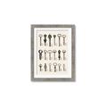 Picture of Vintage Style USB Keys _GroupedProduct_Rectangle_Portrait_Framed_Matted_
