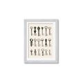 Picture of Vintage Style USB Keys _GroupedProduct_Rectangle_Portrait_Framed_Matted_