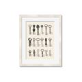 Picture of Vintage Style USB Keys _GroupedProduct_Rectangle_Portrait_Framed_Matted_