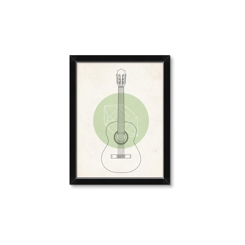Picture of Guitar _GroupedProduct_Rectangle_Portrait_Framed_Matted_