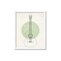 Picture of Guitar _GroupedProduct_Rectangle_Portrait_Framed_Matted_
