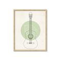 Picture of Guitar _GroupedProduct_Rectangle_Portrait_Framed_Matted_