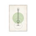 Picture of Guitar _GroupedProduct_Rectangle_Portrait_Framed_Matted_