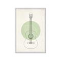 Picture of Guitar _GroupedProduct_Rectangle_Portrait_Framed_Matted_