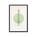 Picture of Guitar _GroupedProduct_Rectangle_Portrait_Framed_Matted_