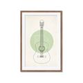 Picture of Guitar _GroupedProduct_Rectangle_Portrait_Framed_Matted_