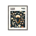 Picture of Flower Market Paris Poster _GroupedProduct_Rectangle_Portrait_Framed_Matted_