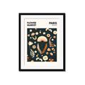 Picture of Flower Market Paris Poster _GroupedProduct_Rectangle_Portrait_Framed_Matted_