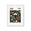 Picture of Flower Market Paris Poster _GroupedProduct_Rectangle_Portrait_Framed_Matted_