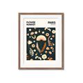 Picture of Flower Market Paris Poster _GroupedProduct_Rectangle_Portrait_Framed_Matted_