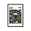 Picture of Flower Market Paris Poster _GroupedProduct_Rectangle_Portrait_Framed_Matted_