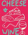 Picture of Cheese and Wine Typography Poster _GroupedProduct_Rectangle_Portrait_Unframed_Print_Only_