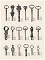 Picture of Vintage Style USB Keys _GroupedProduct_Rectangle_Portrait_Unframed_Print_Only_