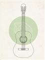 Picture of Guitar _GroupedProduct_Rectangle_Portrait_Unframed_Print_Only_