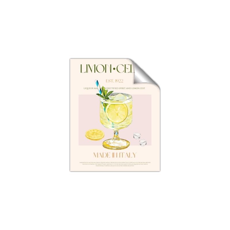 Picture of  Limoncello Drink _GroupedProduct_Rectangle_Portrait_Unframed_Print_Only_