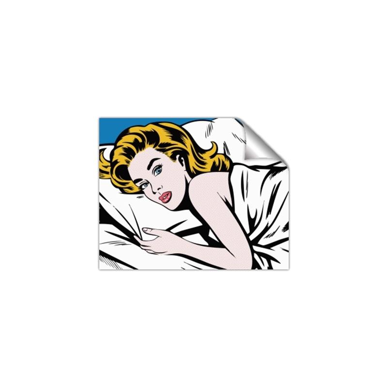 Picture of Stay In Bed _GroupedProduct_Rectangle_Landscape_Unframed_Print_Only_