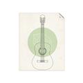 Picture of Guitar _GroupedProduct_Rectangle_Portrait_Unframed_Print_Only_