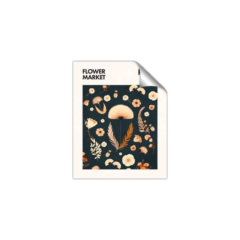 Picture of Flower Market Paris Poster _GroupedProduct_Rectangle_Portrait_Unframed_Print_Only_