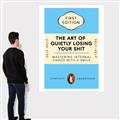 Picture of The Art of Shit Losing Typography Poster _GroupedProduct_Rectangle_Portrait_Canvas_