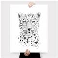 Picture of Lovely leopard _GroupedProduct_Rectangle_Portrait_Canvas_