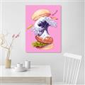 Picture of kanagawa burger _GroupedProduct_Rectangle_Portrait_Canvas_