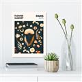 Picture of Flower Market Paris Poster _GroupedProduct_Rectangle_Portrait_Canvas_