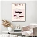 Picture of Red Wine  _GroupedProduct_Rectangle_Portrait_Canvas_Framed_