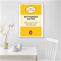 Picture of Wuthering Shites Typography Poster _GroupedProduct_Rectangle_Portrait_Canvas_Framed_
