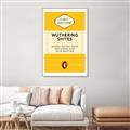Picture of Wuthering Shites Typography Poster _GroupedProduct_Rectangle_Portrait_Canvas_Framed_