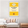 Picture of Wuthering Shites Typography Poster _GroupedProduct_Rectangle_Portrait_Canvas_Framed_